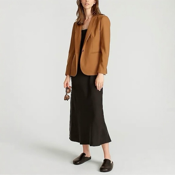 J. Crew Jackets & Blazers - J. CREW Parke Camel Brown Wool Blazer J5628